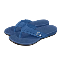 Cargar imagen en el visor de la galería, Sandalias ortopédicas con tiras ajustables -Azul - Ozerty