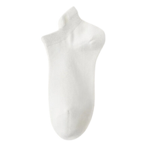 Cargar imagen en el visor de la galería, Calcetines tobilleros transpirables de algodón
-Blanco/EU35-40/UK4-6/US5-7 - Ozerty