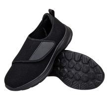 Cargar imagen en el visor de la galería, Zapatos para diabéticos de alivio instantáneo
-Negro Intenso - Ozerty